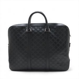 Gucci Bag Leather Black ssima Business